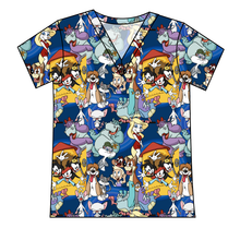 Load image into Gallery viewer, Cartoon Crew Ladies' Slouchy V-Neck Tee