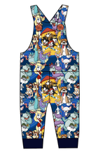 Load image into Gallery viewer, Cartoon Crew Overalls and Shortalls