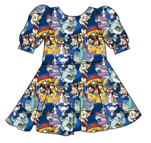 Load image into Gallery viewer, Cartoon Crew Prairie Dress