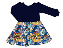 Load image into Gallery viewer, Cartoon Crew Prairie Dress