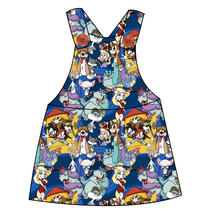 Load image into Gallery viewer, Cartoon Crew Skirt-Alls