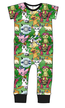 Load image into Gallery viewer, Digital Friends Bennett Pants and Shorts Length T-Shirt Romper