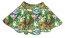Load image into Gallery viewer, Digital Friends Ladies' Circle Skirt