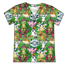 Load image into Gallery viewer, Digital Friends Ladies' Slouchy V-Neck Tee