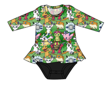 Load image into Gallery viewer, Digital Friends Peplum Top