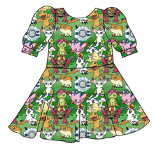 Load image into Gallery viewer, Digital Friends Prairie Dress