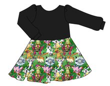 Load image into Gallery viewer, Digital Friends Prairie Dress