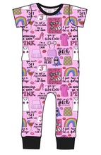 Load image into Gallery viewer, Girl World Emmett Pants And Shorts T-Shirt Romper