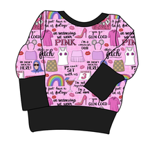 Load image into Gallery viewer, Girl World Grow With Me Hoodie (or Crewneck)