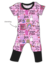 Load image into Gallery viewer, Girl World Grow With Me Pants And Shorts Romper