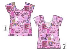 Load image into Gallery viewer, Girl World Ladies' Low Back Ballerina Tee