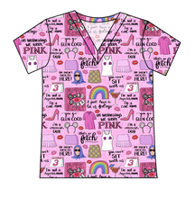 Load image into Gallery viewer, Girl World Ladies' Slouchy V-Neck Tee