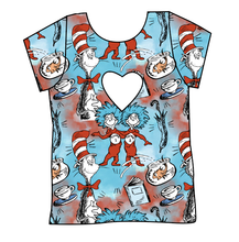 Load image into Gallery viewer, Mischief In A Hat Cambria Heart Back Tee