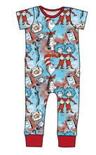 Load image into Gallery viewer, Mischief In A Hat Emmett Pants And Shorts T-Shirt Romper