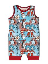 Load image into Gallery viewer, Mischief In A Hat Emmett Pants And Shorts T-Shirt Romper