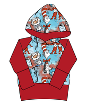 Load image into Gallery viewer, Mischief In A Hat Grow With Me Hoodie (or Crewneck)