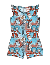 Load image into Gallery viewer, Mischief In A Hat Ivy Summer Romper