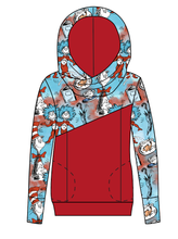 Load image into Gallery viewer, Mischief In A Hat Ladies Hoodie