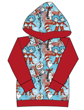 Load image into Gallery viewer, Mischief In A Hat Ladies Hoodie