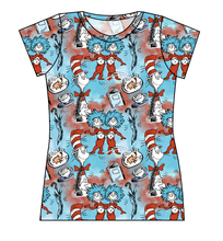 Load image into Gallery viewer, Mischief In A Hat Ladies' Basic Tee
