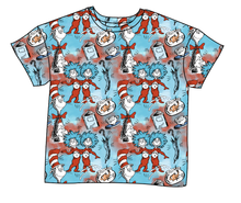 Load image into Gallery viewer, Mischief In A Hat Ladies' Oversized Tee