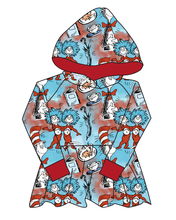 Load image into Gallery viewer, Mischief In A Hat Peplum Hoodie (or Crewneck)