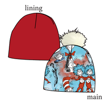 Load image into Gallery viewer, Mischief In A Hat Slouchy Beanie (Reversible!)