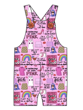 Load image into Gallery viewer, Girl World Overalls and Shortalls
