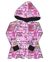 Load image into Gallery viewer, Girl World Peplum Hoodie (or Crewneck)