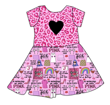 Load image into Gallery viewer, Girl World Molly Heart Back Twirly Dress