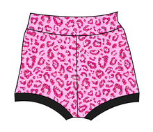 Load image into Gallery viewer, Pink Glitter Leopard Bummies