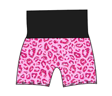 Load image into Gallery viewer, Pink Glitter Leopard Grow With Me Pants And Shorts