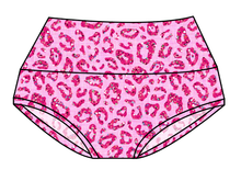 Load image into Gallery viewer, Pink Glitter Leopard Ladies' Underwear
