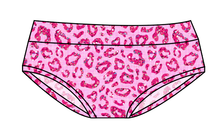 Load image into Gallery viewer, Pink Glitter Leopard Ladies' Underwear