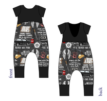 Load image into Gallery viewer, Hunter Brothers Low Back Romper and Bubble Romper