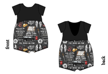 Load image into Gallery viewer, Hunter Brothers Low Back Romper and Bubble Romper