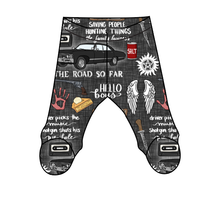 Load image into Gallery viewer, Hunter Brothers Newborn Footed Pants
