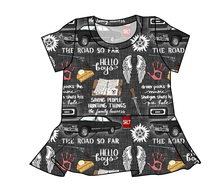 Load image into Gallery viewer, Hunter Brothers Peplum Top