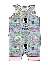 Load image into Gallery viewer, Regency Era Emmett Pants And Shorts T-Shirt Romper
