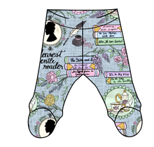 Load image into Gallery viewer, Regency Era Newborn Footed Pants