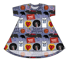 Load image into Gallery viewer, The Ravens Basic T-Shirt Dress