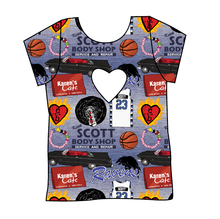 Load image into Gallery viewer, The Ravens Cambria Heart Back Tee