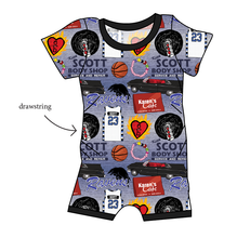 Load image into Gallery viewer, The Ravens Grow With Me Pants And Shorts Romper