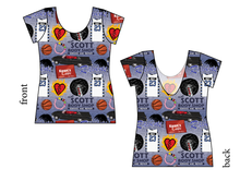 Load image into Gallery viewer, The Ravens Ladies' Low Back Ballerina Tee