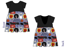 Load image into Gallery viewer, The Ravens Low Back Dress