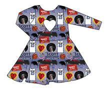 Load image into Gallery viewer, The Ravens Molly Heart Back Twirly Dress