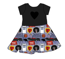 Load image into Gallery viewer, The Ravens Molly Heart Back Twirly Dress