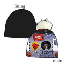 Load image into Gallery viewer, The Ravens Slouchy Beanie (Reversible!)