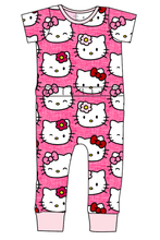 Load image into Gallery viewer, Purrfect Friends Bennett Pants and Shorts Length T-Shirt Romper