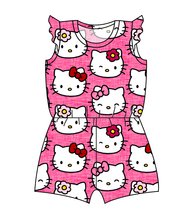 Load image into Gallery viewer, Purrfect Friends Ivy Summer Romper